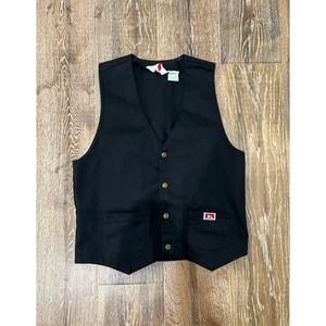 Ben Davis Check Vest / Black・Grey Ben Davis Lined Jacket Vest